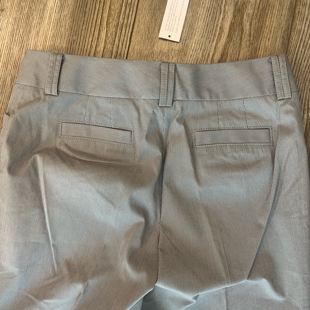 Banana Republic Gray Pinstripe Trouser Pants - Picture 6 of 6